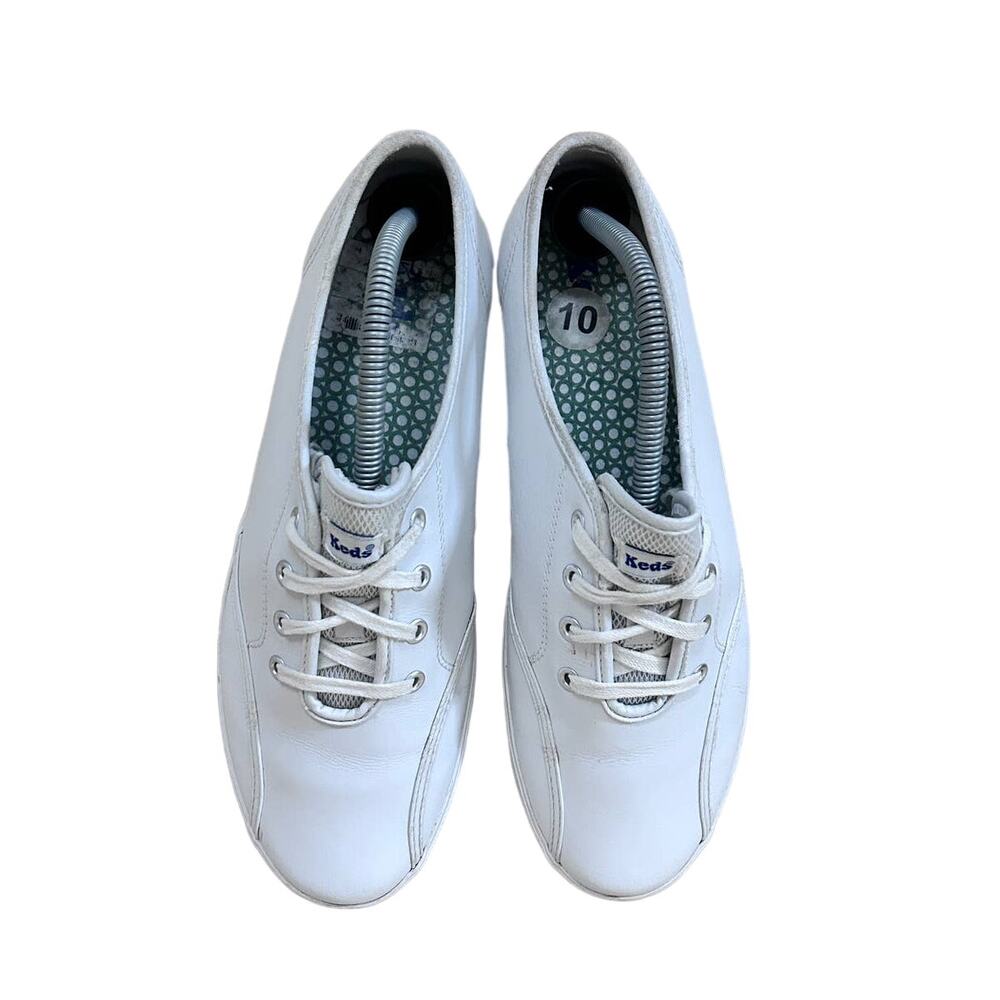 Keds - Champion Canvas Lace Up - Sneakers - White - Women's - 10 - WH18679W - Picture 7 of 9